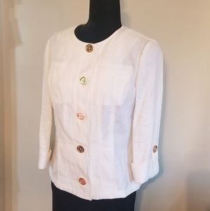 Jones New York linen blazer